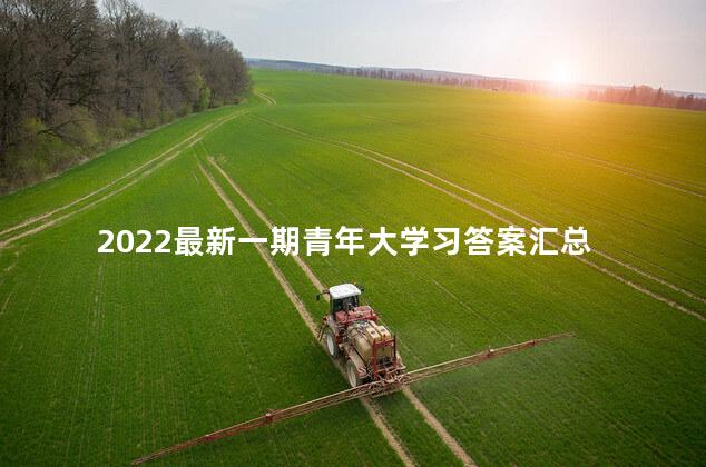 2022最新一期青年大学习答案汇总